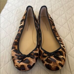 Leopard Print Women's Ballet Flats